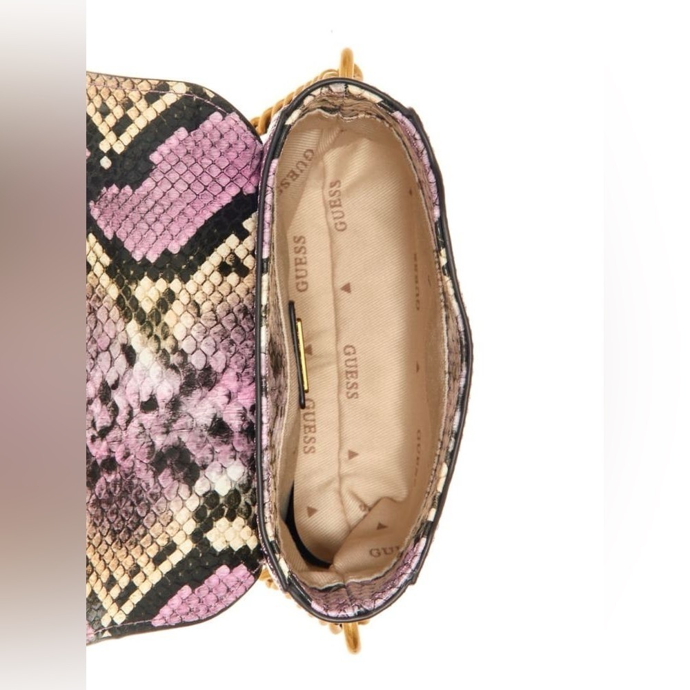 New GUESS Shenny Python Micro Mini Crossbody - Picture 6 of 9